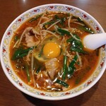 ニラそば：９００円（税込）【２０２５年７月撮影】