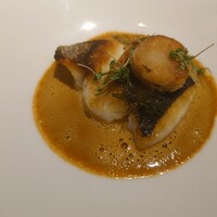 フランス料理 ル・クール - 平鱸 オマール海老のソース