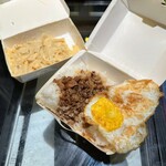 天天利美食坊 - 滷肉飯(小)加煎蛋、筍絲滷