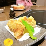 接方来 - 湯葉しそチーズ揚げ 660円
