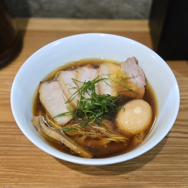 地鶏醤油らぁ麺＆月見チャーシュー丼』by 子鹿とチューリップ