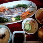 北海道料理ユック - 秋刀魚姿造り定食