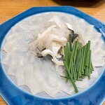 ふぐ 牧野 - ふぐ刺し
