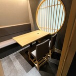札幌 鮨 銀座 一 - 店内（個室）