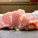 札幌 鮨 銀座 一 - 長崎県産大トロ