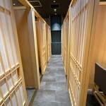 札幌 鮨 銀座 一 - 店内（個室）