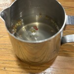 つけ麺 いちびり - 割スープ☺️