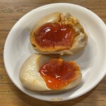 つけ麺 いちびり - 味玉☺️