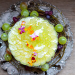 ラトリエ ア マ ファソン - 葡萄好きに捧げるシャインマスカットのグラスデザート