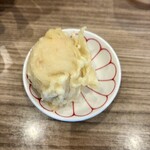 斗香庵 OJIMA - とろ玉子天ぷら150円（訪問時）