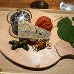 東山 吉寿 - たたみ鰯、蟹、トマト、枝豆、さつまいも