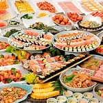 恵那峡国際ホテル - 料理写真:夕食バイキングはこだわりの食材でつくった65種類以上のバイキングメニューをご用意しております！