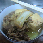 愛おこのみ焼 - サービスのすき焼き