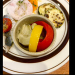 SARÒ - アーティチョーク　パプリカ　マリネ　artichoke／red paprika／ yellow paprika　byまみこまみこ