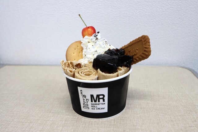 Manhattan Roll Ice Cream Okazaki Ten Okazaki Ten