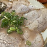 大砲ラーメン  合川店 - チャーシューメンアップです。