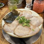 大砲ラーメン  合川店 - チャーシューメンです。