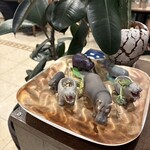 HIPPOPO PASTA - レジの横にヒポポちゃんいっぱい