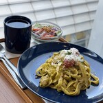 リアルドリップコーヒー NO12 by上島珈琲店 - フィットチーネ・トラパネーゼ（1260円）