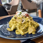 リアルドリップコーヒー NO12 by上島珈琲店 - フィットチーネ・トラパネーゼ（1260円）