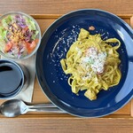 リアルドリップコーヒー NO12 by上島珈琲店 - フィットチーネ・トラパネーゼ（1260円）