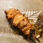 十二社通り 地鶏焼とりや - 皮