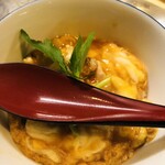 十二社通り 地鶏焼とりや - 親子丼