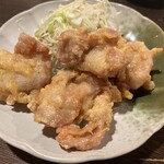 金町製麺 - みなもと鶏ももの塩から揚げ　470円