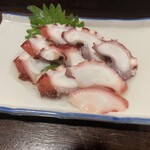 金町製麺 - マダコのカルパッチョ　470円