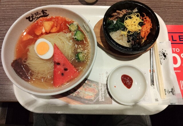 ぴょんぴょん舎　オンマーキッチン 仙台港店（PYON PYON SYA） - 中野栄（冷麺）の写真