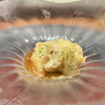 天ぷら 元吉 - 鱧茄子のカッペリーニ