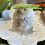 湖里庵 - 鮒鮨とも和え　これが絶品