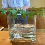 湖里庵 - この鮎を後ほど頂きます