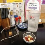 大眾酒場食堂Nakamura - メガジョッキ酎ハイ＆お通し
