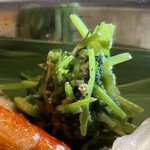 湖里庵 - 人参菜の胡麻和え