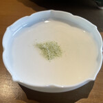 湖里庵 - 天婦羅は山椒塩でいただきます