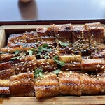 田里津庵 - アナゴ膳アップ