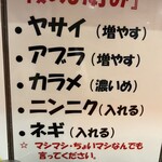 ちばから - 後のお好み