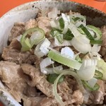 ちばから - 豚めし　アップ写真