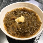 三酉屋 - もずく酢385円