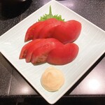 三酉屋 - ひやしトマト440円