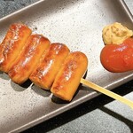 三酉屋 - チョリソ串165円