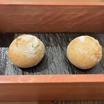 The迎賓館偕楽園別邸 - ライ麦のパン。とても香ばしい。