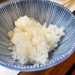 うなぎ いけだ - 蒲焼の定食のご飯