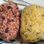 笑味の店 - 玄米とジューシーのおにぎり