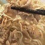 らーめん 八芯 - 鯛の切り身