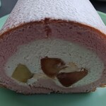 パティスリー モンシェール - 季節の堂島ロール ～桃　税込2,484円