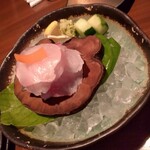 大黒堂 - シマアジの刺し身