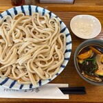 手打ちうどん まつ奈 - 野菜鳥肉汁うどん　並