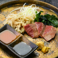 2種盛り(白センマイ＆ハツ刺し)